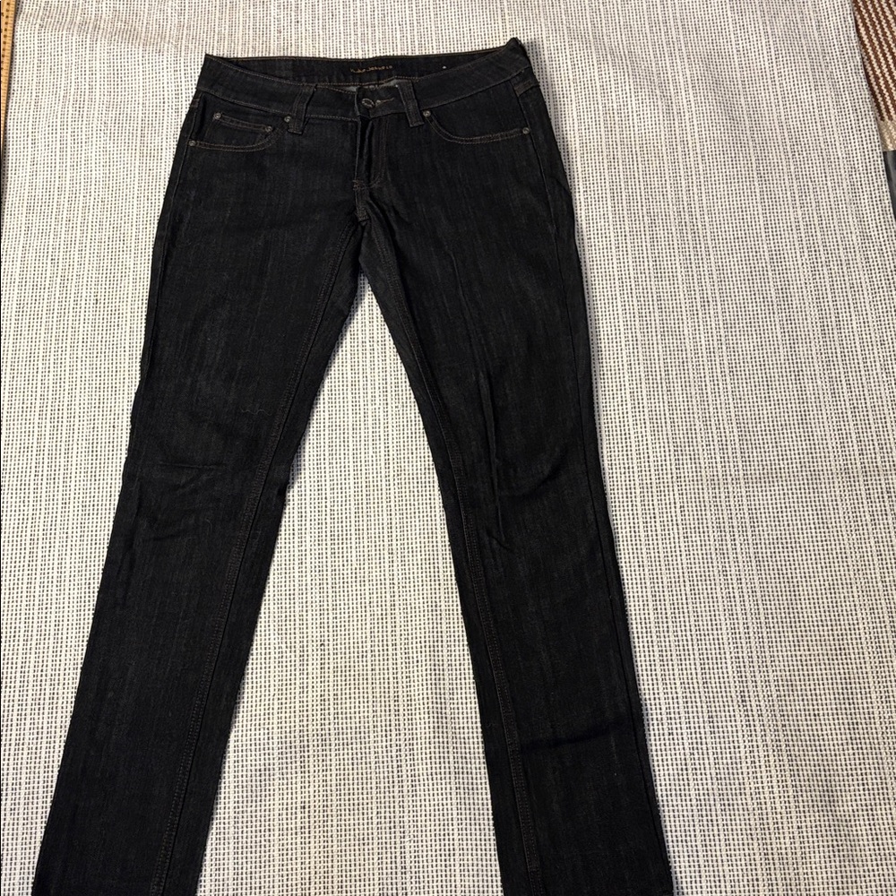Nudie Jeans Women's Black Skinny Jeans